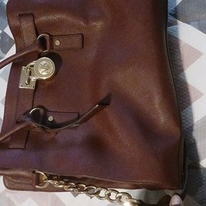Authentic MK purse, large, Marron